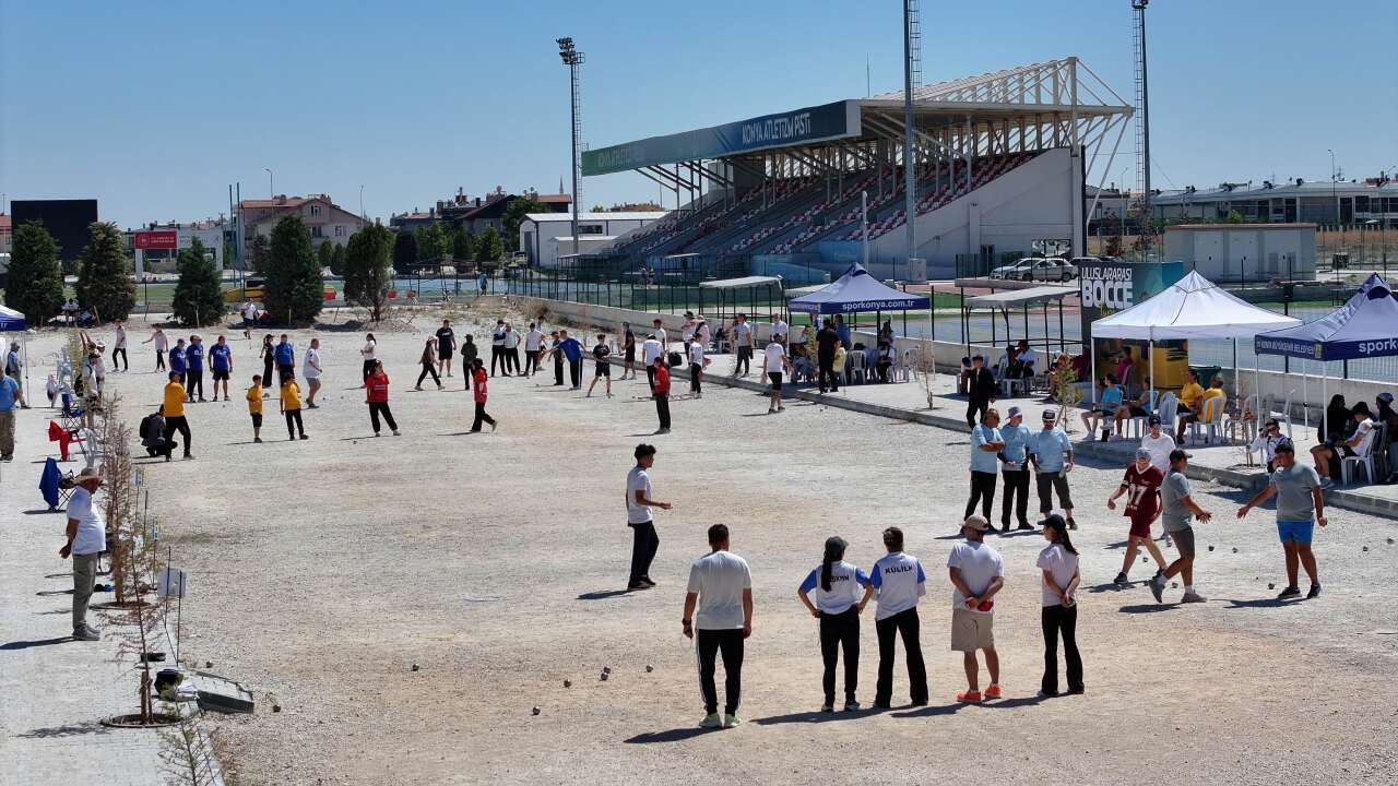 Konya'da 3. Uluslararası Bocce Turnuvası başladı 9